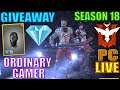 GIVEAWAY | GARENA FREE FIRE | ROAD TO HEROIC | ORDINARY GAMER