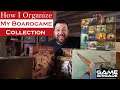 🔴 How I ORGANIZE MY BOARDGAME COLLECTION - Game Brigade Talks