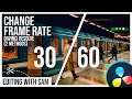 How to Change Frame Rate in DaVinci Resolve (2 methods) | 2021