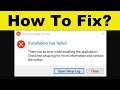 How To Solve DiscordSetup.exe Installation Has Failed Error Windows 10/8/7 | SP SKYWARDS