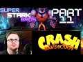Let's Play Crash Bandicoot part 11 Vince vs Koala Kong! Super Stark Bros.