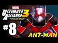 Marvel Ultimate Alliance 3 The Black Order Gameplay Walkthrough Part 8 Ant Man Ultimo Boss Battle!