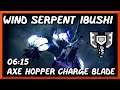 MH Rise: Wind Serpent Ibushi Solo - 6:15 - Axe Hopper Charge Blade
