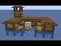 Minecraft - How to build small harbor
