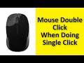 Mouse Double Click When Doing Single Click - Change Double Click To Single Click Mouse Point