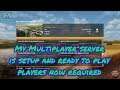 Multiplayer Server Setup Complete - Players Now Required | Farming Simulator 19 | FS19