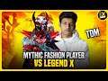 π₯ Mythic Fashion Player Challenge Me For 1v1 TDM - Conqueror Tricks - Legend X
