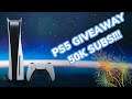 PS5 50K SUBSCRIBERS GIVEAWAY