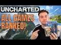 Ranking All The Uncharted Games, Even The Vita Game | Which is Best? Uncharted Full Series Review