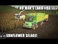 Sunflower Silage, New House & Sowing Oats - No Man's Land #93 Farming Simulator 19 Timelapse