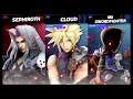 Super Smash Bros Ultimate Amiibo Fights – Sephiroth & Co #343 Sephiroth vs Cloud & Aerith