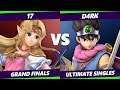 S@X 369 Online Grand Finals - 17 (Zelda) Vs. D4rk [L] (Hero) Smash Ultimate - SSBU