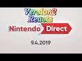 Version2 Reacts: Nintendo Direct Sep-04-2019 + Sakurai Presentation