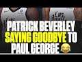 AFTER BEING TRADED BY THE CLIPPERS  PATRICK BEVERELY SUCKER PUNCHES PAUL GEORGE😂😂