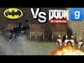 Batman Arkham SNPC VS DOOM ETERNAL SNPC Fight Garry's Mod