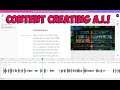 Descript Content Creating  and Transcription A.I. Walk Through
