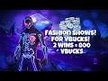 EVERYONE join!! Fortnite Fashion shows LIVE / Win to get a skin