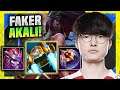 FAKER CHILLING WITH AKALI! - T1 Faker Plays Akali Mid vs Ryze! | Season 11