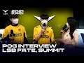 FATE, Summit 인터뷰 | 아프리카 vs. 리브 샌박 | 07.01 | 2021 LCK 서머 스플릿