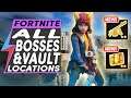 Fortnite ALL BOSSES and VAULT LOCATIONS Chapter 2 Season 2