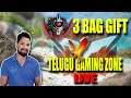 FREE FIRE LIVE IN TELUGU | PLAYING WITH MY LOVELY DARLINGS | TELUGU GAMING ZONE #LIVE -12