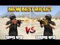 GTA 5 ONLINE : HEAVY RIFLE VS CARBINE RIFLE (BEST RIFLE FROM THE CONTRACT DLC)