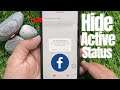 How to Hide Active Status on Facebook App (2021)