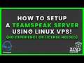 How to setup a Teamspeak server using Linux VPS! (NO LICENSE NEEDED)