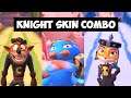 Knight Skin Combo - Crash Bandicoot On The Run