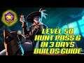 MAX LEVEL 50 HUNT PASS SEASON 6 - Builds Guide - Dauntless Patch 0.9.0