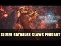 MHW Iceborne: Silver Rathalos Claws Pendant