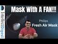 Philips Fresh Air Mask (With A Fan) India Retail Unit Unboxing And Features Review