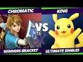S@X 435 - Chromatic (Link) Vs. King (Pikachu) Smash Ultimate - SSBU