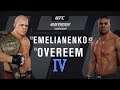 UFC 3 Fedor Career Part 18 vs Overeem IV
