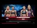 WWE 2K19 Ronda Rousey,Natalya VS Deville,Rose Elimination Tag Match WWE Women's Tag Titles