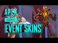 All New 'War Games' Event Skins Apex Legends Season 8 (Iron Crown Recolors & Bundles)