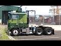 American Truck Simulator - Kenworth K100E Transporting a Stumper