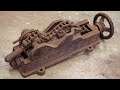 Antique Chain Vise Restoration | Unknown Patent With No Apparent Functionality