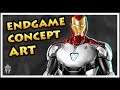 Avengers Endgme Concept Art Drawing Iron Man  - Digital Painting Timelapse