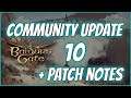 Baldur's Gate 3 Community Update 10 - Patch Notes Overview