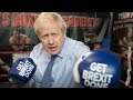 Boris Johnson tackles crime in the boxing ring
