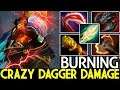 BurNIng [Phantom Assassin] Insane Rate Crit Crazy Dagger Damage WTF Plays 7.22 Dota 2
