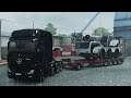 Euro Truck Simulator 2 Mobile Crane rex tex 45 delivery felixstowe to strasbourg Gameplay Walkthroug