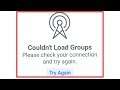 Facebook Fix Couldn't Load Groups Please Check Your Connection And Try Again Problem Solve