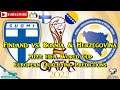 Finland vs. Bosnia and Herzegovina | 2022 FIFA World Cup European Qualifiers | Predictions PES 2021