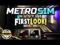 FIRST LOOK: Wildest Subway Simulator Game : Metro Sim Hustle Gameplay
