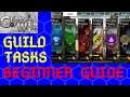 Gems of War Beginner Guide | Guild Tasks and resources | Opening all my mail and explaining usage