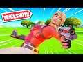 GOING for the MOST RIDICULOUS TRICKSHOTS - HE does NOT MISS - ROKE Fortnite Battle Royale