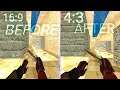HOW TO CHANGE FROM 16:9 to 4:3 IN CS 1.6 ANDROID (CS 1.6 SCREEN RESOLUTION CHANGER)