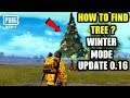 How to Find SECRET TREE, FROZEN EGG, SNOW BOX LOOT Secret location in PUBG Mobile New Update 0.16.0!
